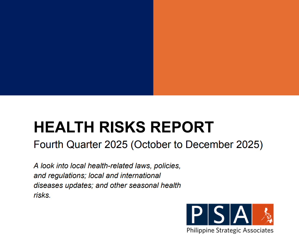 Healt Risks Report Health Risks Brief: 2025 4th Quarter