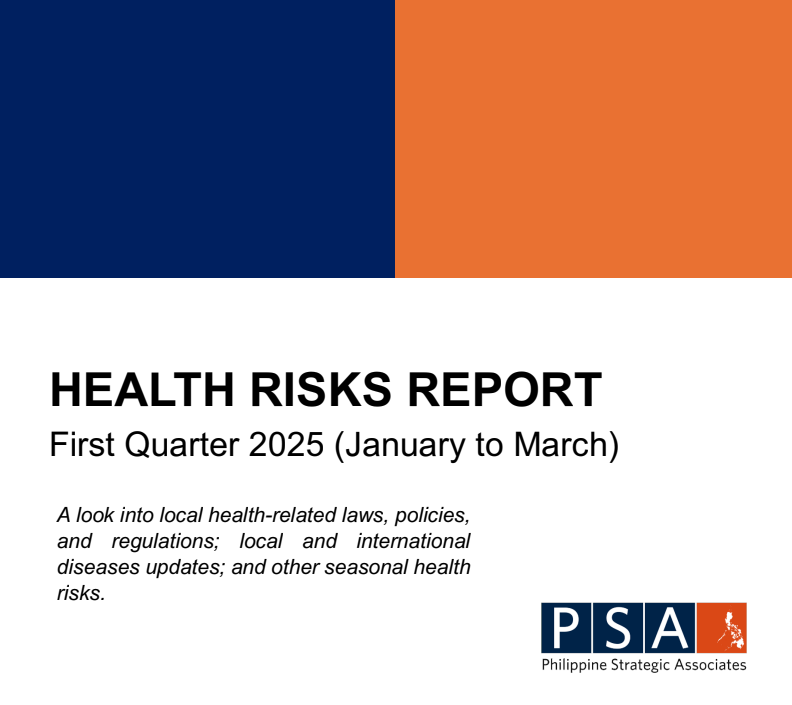 Health Risks Brief: 2025 1st Quarter