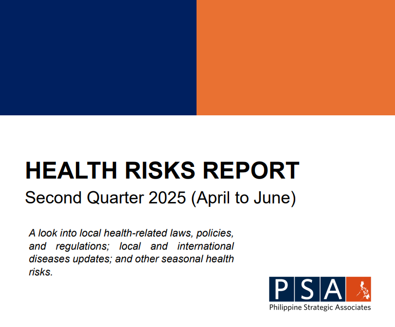 Health Risks Brief: 2025 2nd Quarter