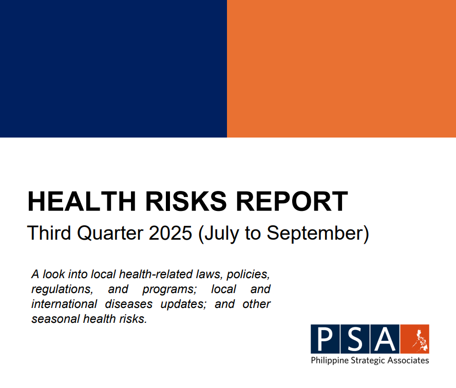 Health Risks Brief: 2025 3rd Quarter