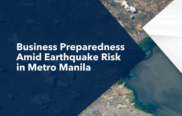 Business Preparedness Amid Earthquake Risk in Metro Manila