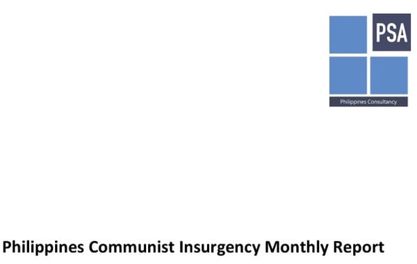 Communist Insurgency and Terrorism Report – January 2022